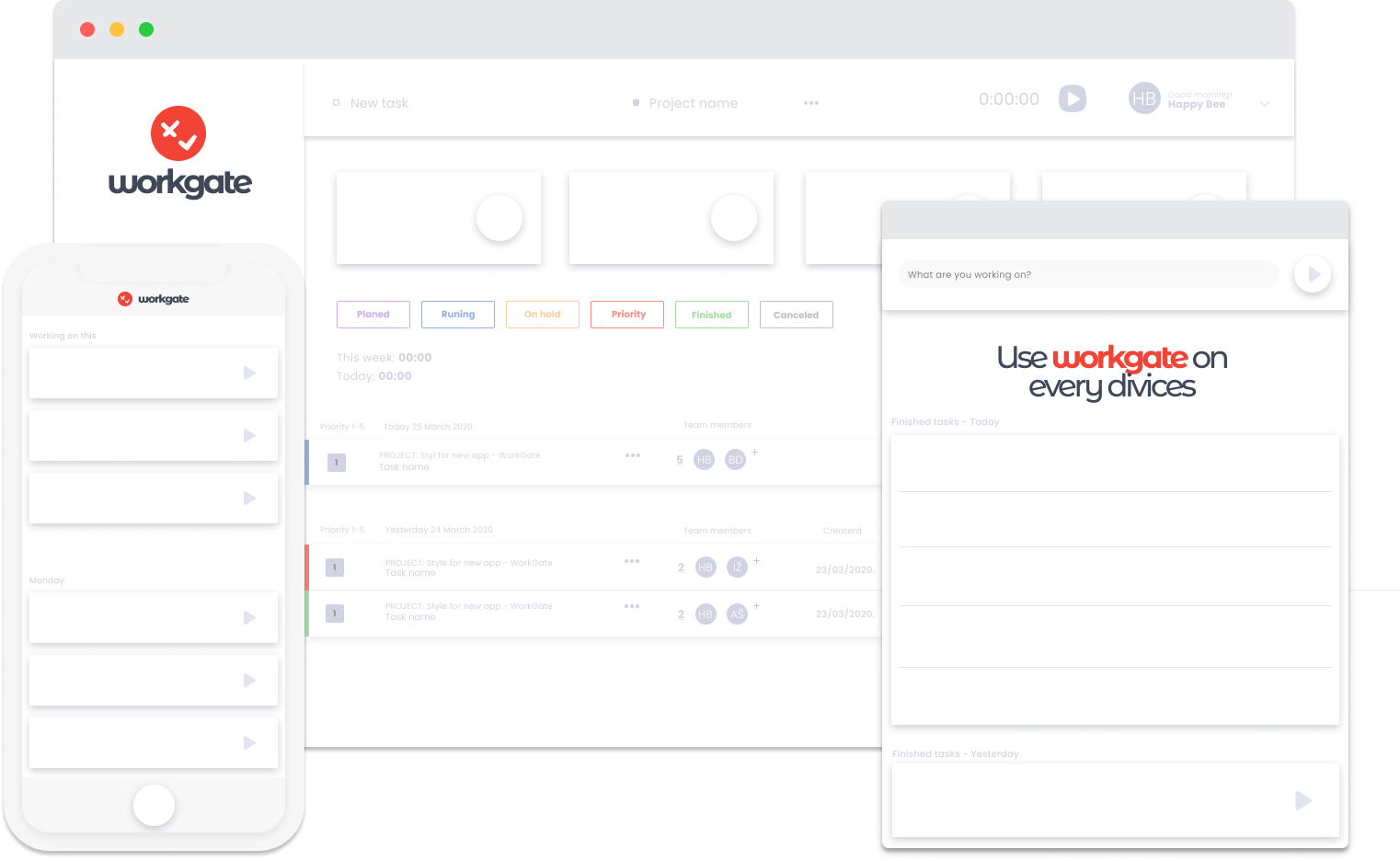 Use workgate on every divices!
